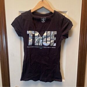 True Religion Black T-Shirt